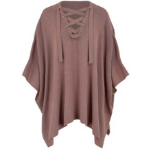 Load image into Gallery viewer, Asher - Lace Up Poncho