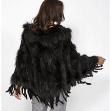Load image into Gallery viewer, Amber - Coney &amp; Fox Fur Poncho